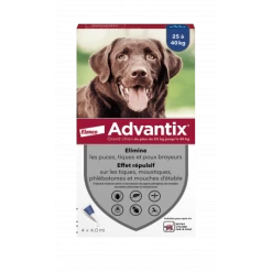 Advantix Grand Chien De 25 à 40 Kg