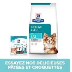 T/d Dental Mini Croquettes Pour Petit Chien Au Poulet -Animaux Compagnie Fournitures Magasin canine t d mini 2