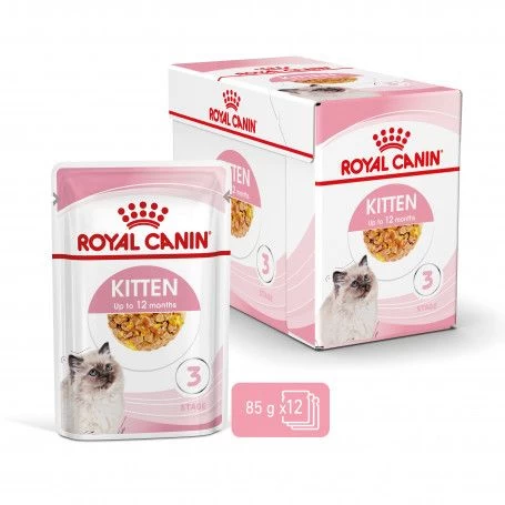 Cat Kitten Royal Canin Emincé En Gelée Sachet Repas 4 Cat Kitten Royal Canin Emincé En Gelée Sachet Repas – Image 2