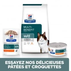 Sachet Repas W/d Multi-Benefit Poulet Pour Chat -Animaux Compagnie Fournitures Magasin chat w d multi benefit poulet sachet repas 2
