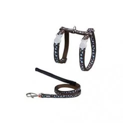 Materiel Ensemble Harnais / Laisse Chat Red Dingo -Animaux Compagnie Fournitures Magasin ensemble harnais laisse chat red dingo 4