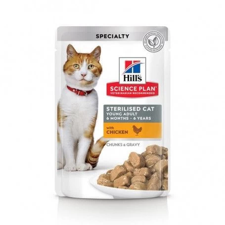 Feline Sterilised Cat Young Adult Poulet Sachet Repas 3 Feline Sterilised Cat Young Adult Poulet Sachet Repas