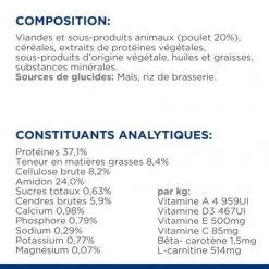 W/D Multi Benefit Croquettes Pour Chat Au Poulet -Animaux Compagnie Fournitures Magasin feline w d 7