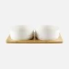 Materiel Gamelle Bamboo Bowls -Animaux Compagnie Fournitures Magasin gamelle bamboo bowls