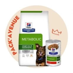 Pack'Avenue Hill's Prescription Diet Metabolic Pour Chien Au Poulet