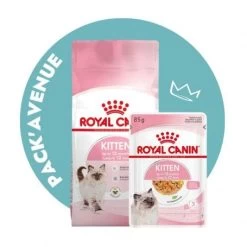 Pack'Avenue Royal Canin CAT KITTEN 10KG Avec Sachets émincé En Gelée
