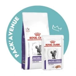 Pack'Avenue Royal Canin Cat Mature Consult Balance 10KG Avec Mousse En Sachet Repas