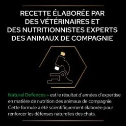 PURINA PRO PLAN Pro Plan Natural Defences + Chat 17 PURINA PRO PLAN Pro Plan Natural Defences + Chat -Animaux Compagnie Fournitures Magasin pro plan natural defences chat 6