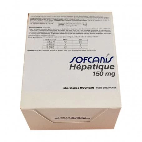 Sofcanis Hepatique 150 Mg 3 Sofcanis Hepatique 150 Mg