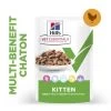 Vet Essentials Chat Multi-Benefit Kitten Poulet Sachet Repas