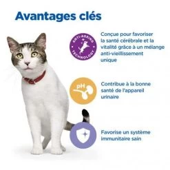 Vet Essentials Chat Multi-Benefit + Senior Health Poulet -Animaux Compagnie Fournitures Magasin vet essentials chat multi benefit senior health poulet 2
