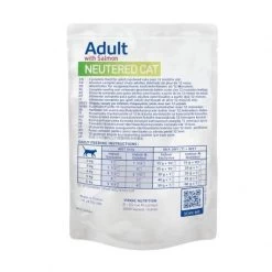 Virbac Veterinary HPM Chat Adult Neutered Saumon Sachets Repas -Animaux Compagnie Fournitures Magasin veterinary hpm cat adult neutered salmon bouchees sachrepas 2