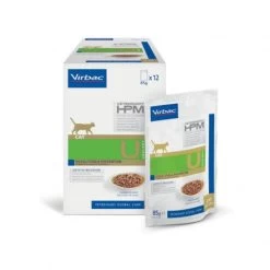 Virbac Veterinary HPM Chat Urology Dissolution & Prévention Sachets Repas -Animaux Compagnie Fournitures Magasin veterinary hpm cat urology dissolution prevbosach repas 3
