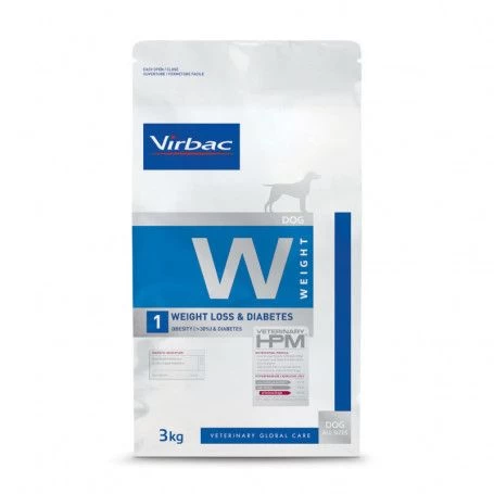Virbac Veterinary HPM Dog W1 Weight Loss & Diabetes 3 Virbac Veterinary HPM Dog W1 Weight Loss & Diabetes