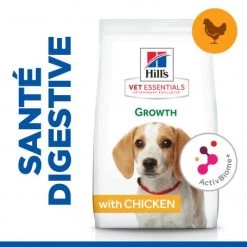 Vet Essentials Puppy Growth ActivBiome+ Medium Poulet -Animaux Compagnie Fournitures Magasin vetessentials canine puppy 3