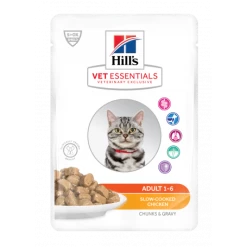 Vet Essentials Feline Adult Pack Mixte Sachet Repas -Animaux Compagnie Fournitures Magasin vetessentials feline adult poulet saumon pack msachet repas 2